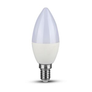 V-TAC PRO LED žárovka E14 C37 5,5W denní bílá stmívatelná