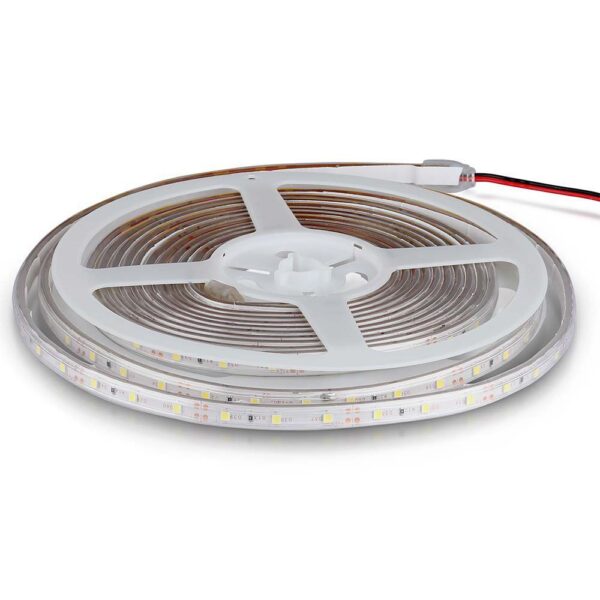 V-TAC pásek 12V SMD3528 60 LED/m 3,2W/m červená IP65