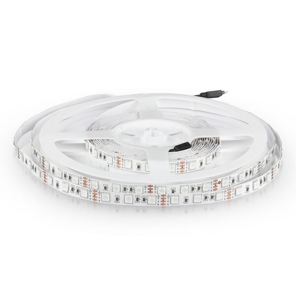 V-TAC LED pásek 12V SMD5050 60 LED/m 7W/m RGB