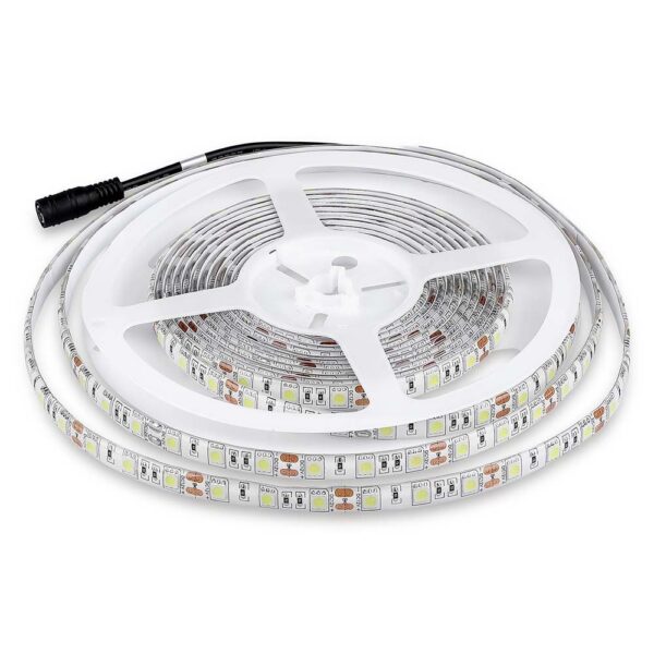 V-TAC LED pásek 12V SMD5050 60 LED/m 11W studená bílá IP65