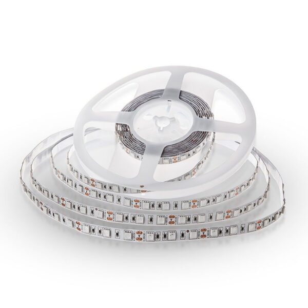 V-TAC LED pásek 12V SMD3528 60 LED/m 10,8W/m červený IP20