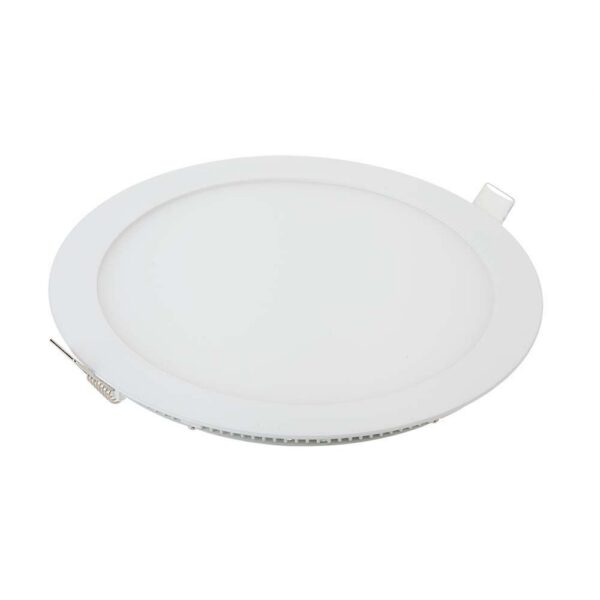 V-TAC LED panel 24W teplá bílá kruhový
