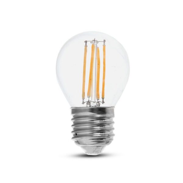 V-TAC LED žárovka E27 G45 6W teplá bílá