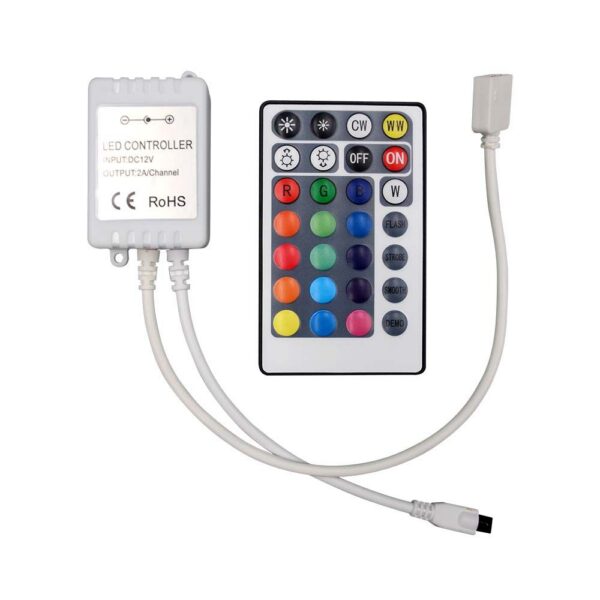 V-TAC RGB ovladač 3v1 28-tlačítkový