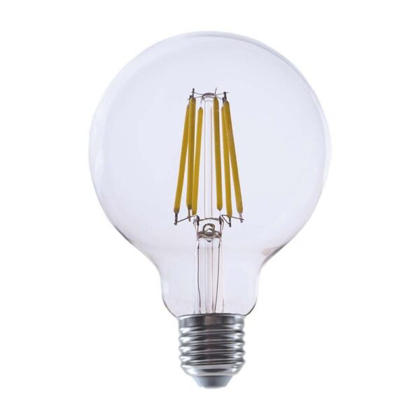 V-TAC LED žárovka E27 G95 4W teplá bílá