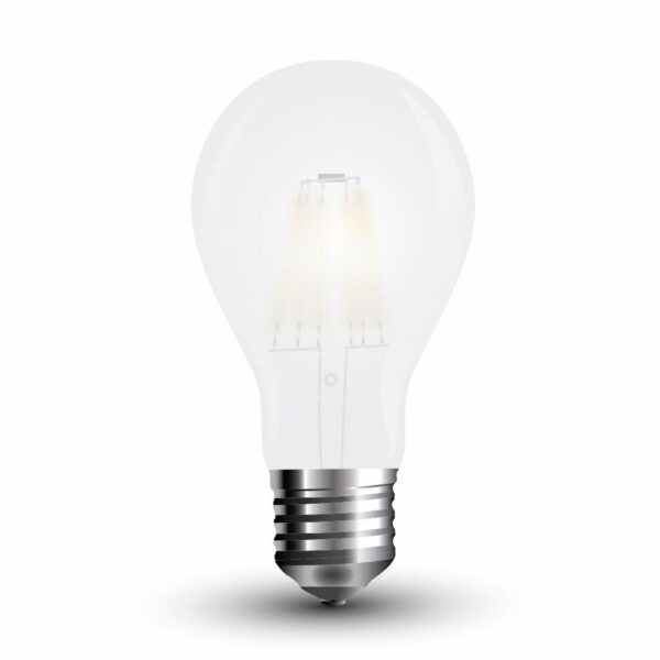 V-TAC LED žárovka E27 A60 4W teplá bílá