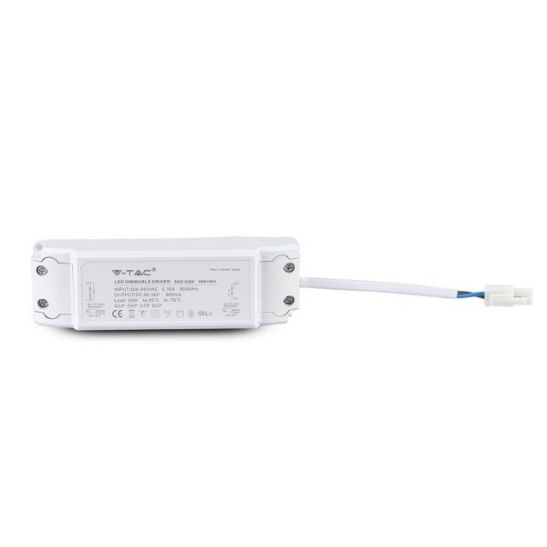 V-TAC napájecí zdroj pro LED panel 29W stmívatelný